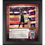Roman Reigns WWE 15" x 17" 2018 SummerSlam Collage with a Piece of Match-Used Canvas - Limited Edition of 199