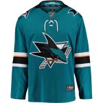 San Jose Sharks Fanatics Home Breakaway Jersey - Mens