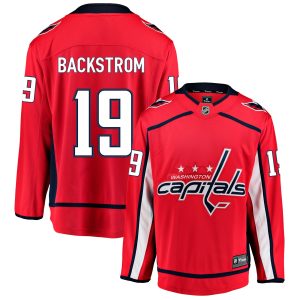 Washington Capitals Fanatics Home Breakaway Jersey - Nicklas Backstrom - Mens