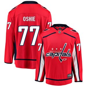Washington Capitals Fanatics Home Breakaway Jersey - T. J. Oshie - Mens