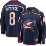 Columbus Blue Jackets Fanatics Home Breakaway Jersey - Navy - Zach Werenski - Mens