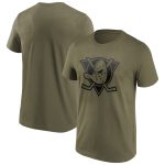 Anaheim Ducks Iconic Preferred Logo Graphic T-Shirt - Khaki - Mens