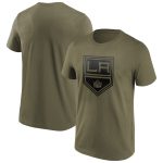 Los Angeles Kings Iconic Preferred Logo Graphic T-Shirt - Khaki - Mens