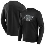 Los Angeles Kings True Classics Vintage Graphic Crew Sweatshirt - Black - Mens