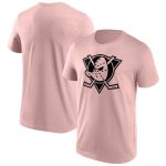 Anaheim Ducks Fashion Colour Logo T-Shirt - Pink - Mens
