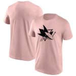 San Jose Sharks Fashion Colour Logo T-Shirt - Pink - Mens