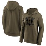 Anaheim Ducks Iconic Preferred Logo Graphic Hoodie - Khaki - Womens