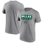 Dallas Stars Gain Ground T-Shirt - Sports Grey - Mens