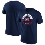 Montreal Canadiens Block Party T-Shirt - Navy - Mens