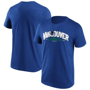 Vancouver Canucks Hometown Graphic T-Shirt - Royal - Mens