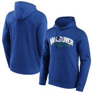 Vancouver Canucks Hometown Graphic Hoodie - Royal - Mens