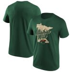 Minnesota Wild Hometown Graphic T-Shirt - Dark Green - Mens
