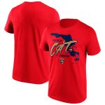 Florida Panthers Hometown Graphic T-Shirt - Red - Mens