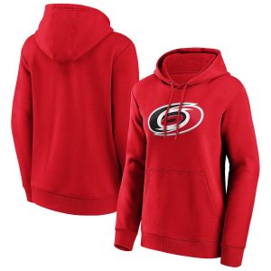 Carolina Hurricanes Primary Logo Graphic Hoodie - Womens