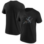 San Jose Sharks Etch T-Shirt - Mens
