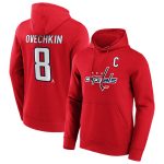 Washington Capitals Name & Number Graphic Hoodie - Ovechkin 8 - Mens