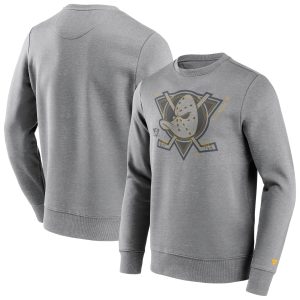 Anaheim Ducks Hi-Tech Graphic Crew Sweatshirt - Mens