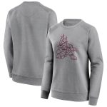 Arizona Coyotes Mono Logo Graphic Crew Sweatshirt - Female