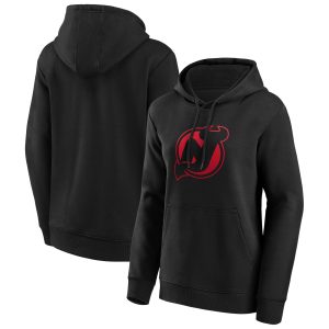 New Jersey Devils Mono Logo Graphic Hoodie - Female