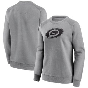 Carolina Hurricanes Mono Logo Graphic Crew Sweatshirt - Female