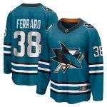 San Jose Sharks Fanatics Home Breakaway Jersey - Mario Ferraro - Mens
