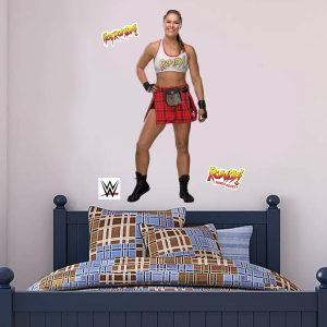 WWE Ronda Rousey Cut Out Wall Sticker - LIFESIZE