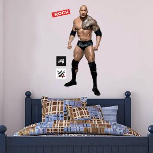 WWE The Rock Cut Out Wall Sticker - 120cm x 55cm