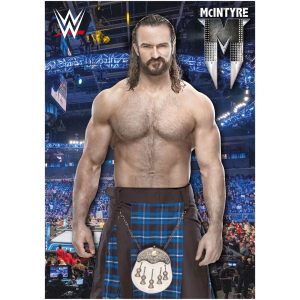 WWE Drew McIntyre Crowd Poster – Unframed A2 WWE Drew McIntyre Crowd Poster - Unframed A2