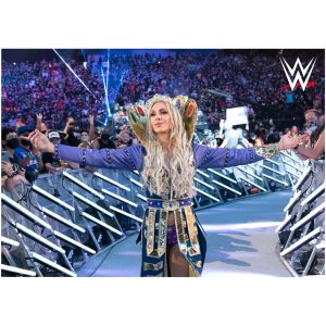 WWE Charlotte Flair Entrance Poster- Unframed A3