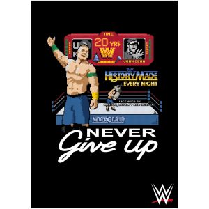 WWE John Cena 20 Years Pixel Poster – Unframed A2 WWE John Cena 20 Years Pixel Poster - Unframed A2