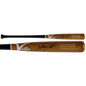 Anthony Volpe New York Yankees Autographed Victus Game Model Bat