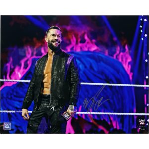 Finn Bálor WWE Autographed 16" x 20" Standing in Ring Photograph