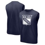 New York Rangers Mono Logo Graphic Tank Top - Mens