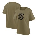 Seattle Kraken Mono Logo Graphic Oversized T-Shirt - Womens
