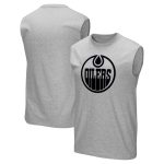 Edmonton Oilers Mono Logo Graphic Tank Top - Mens