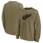 Detroit Red Wings Mono Logo Graphic Oversized Crew Sweatshirt - Womens