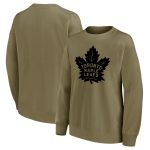 Toronto Maple Leafs Mono Logo Graphic Oversized Crew Sweatshirt - Womens