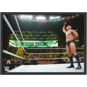 WWE MITB Gunther Win Poster – Framed A3 WWE MITB Gunther Win Poster - Framed A3