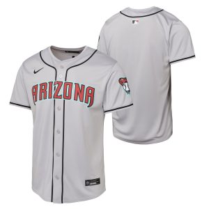Arizona Diamondbacks Nike Limited Road Jersey - Grey - Youth