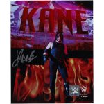 Kane WWE Autographed 8" x 10" Vertical Entrance Photograph