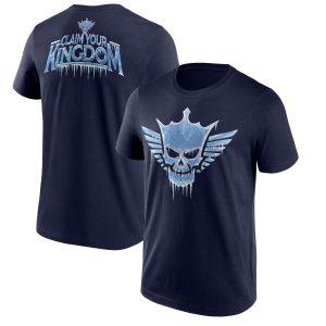 Cody Rhodes Claim Your Kingdom Ice T-Shirt - Navy - Mens