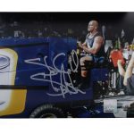 "Stone Cold" Steve Austin WWE Autographed 8'' x 10'' Riding Zamboni Photo