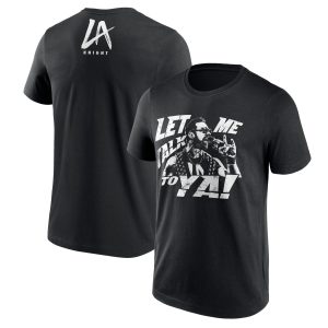 WWE LA Knight Let Me Talk To Ya! T-Shirt - Mens