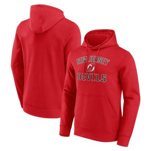 New Jersey Devils Victory Arch Graphic Hoodie - Mens