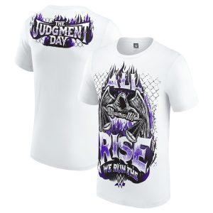 WWE The Judgment Day All Rise T-Shirt - White - Mens
