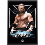 WWE Triple H Graphic Poster - Framed A3