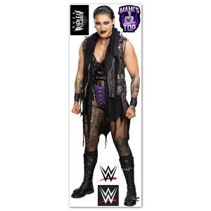 WWE Rhea Ripley Cut Out Wall Sticker - 120cm height x 45cm width