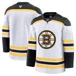 Boston Bruins Fanatics Branded Away Premium Jersey - White - Mens