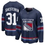 New York Rangers Fanatics 2023/24 Replica Alternate Breakaway Jersey - Navy - Igor Shesterkin - Mens