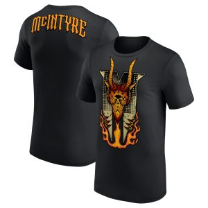 WWE Drew McIntyre Dragon Flames T-Shirt – Black – Mens WWE Drew McIntyre Dragon Flames T-Shirt - Black - Mens
